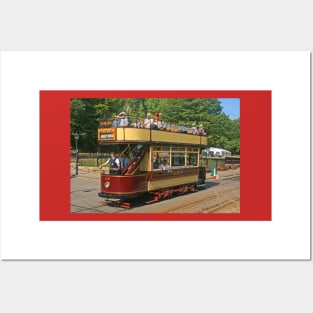 London County Council Tram Number 106, Crich, September 2021 Posters and Art